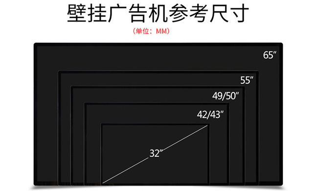 高清壁掛一體機  超薄液晶帶觸摸 廠家直銷(第1張)